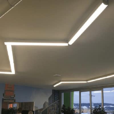 Commercial LED Strip Lights application