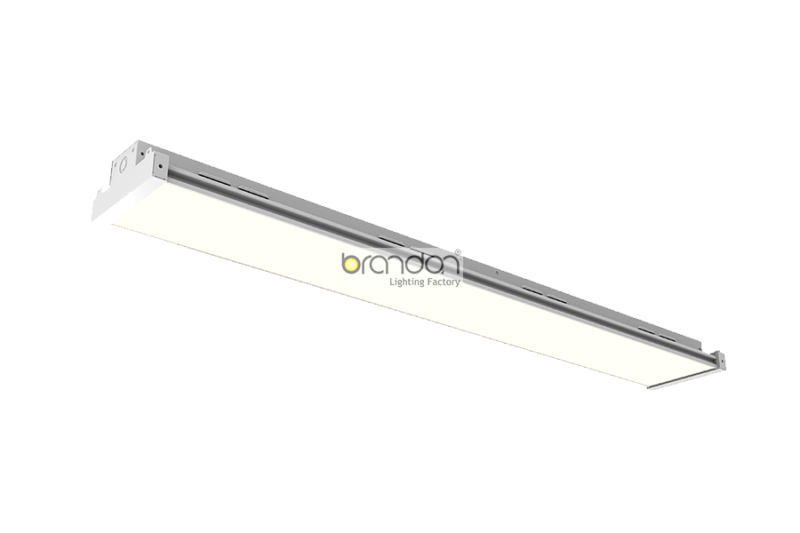 Linear LED Fixtures for Racked Aisles
