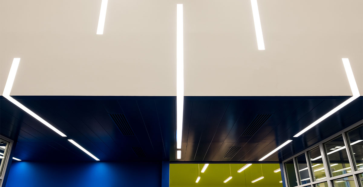 Beam4 office ceiling lights