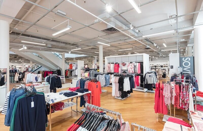 Commercial LED Linear Strip Fixtures for General Retail Lighting