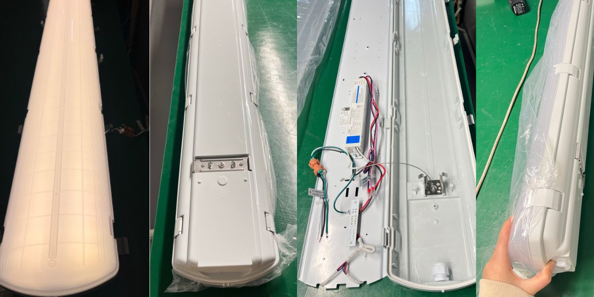Vaportight linear fixture factory