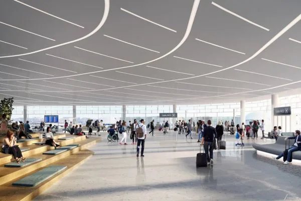 airport terminal lighting