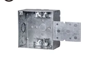 square metal junction box