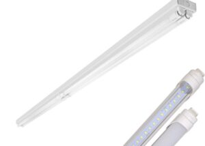8ft LED Ready Strip Fixture