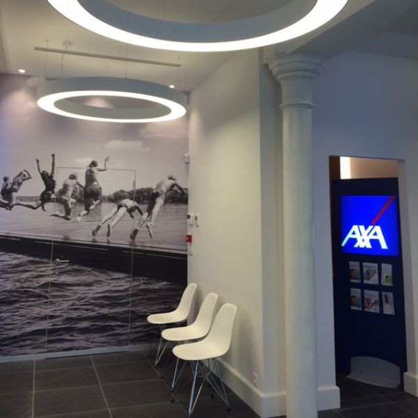 Commercial Circular Pendant LED Lights application