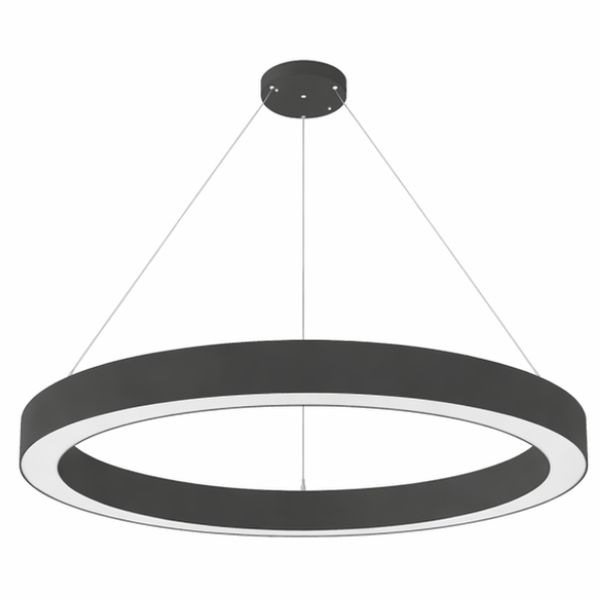 Discover our 48" Large Circular Pendant Light. Architectural LED circle pendant with wattage & CCT selectable features. Modern luxury ring design for elegant interiors