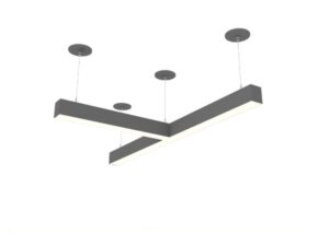 T Shape Linear Light black