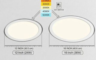 flush mount led lights