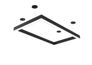 rectangle black linear light