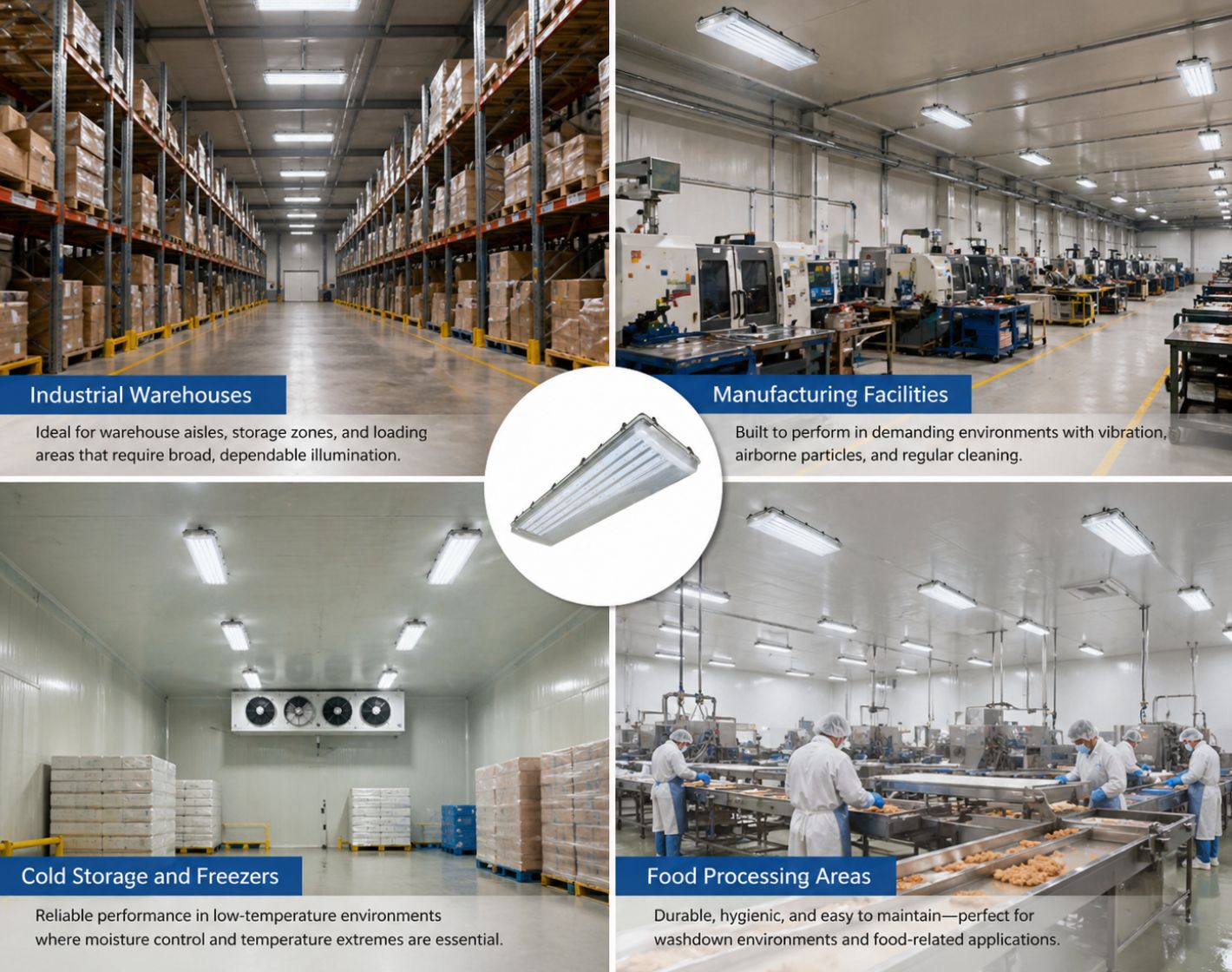 vaportight high bay applications