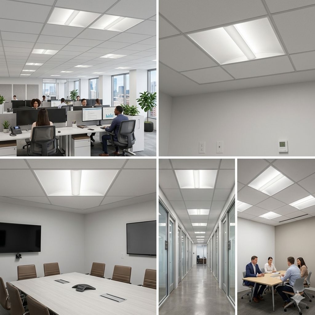 2X2 architectural troffer application