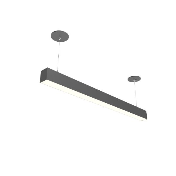 4ft linear architectural light black